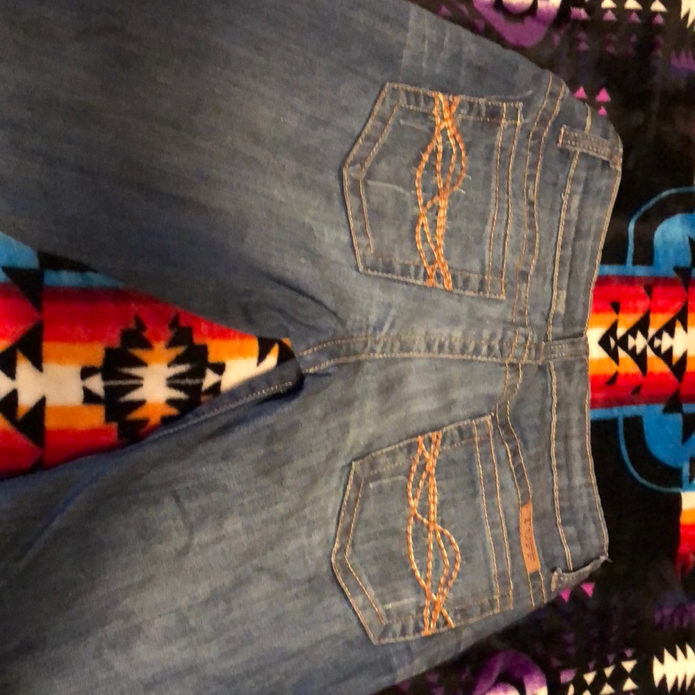 Cowgirl tuff orange dont fence me in